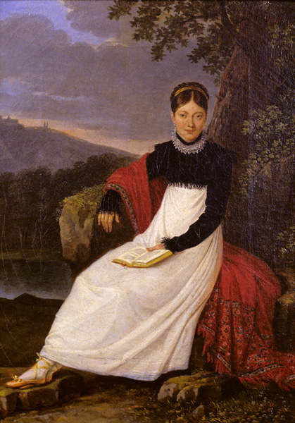 Giuseppe Cammarano (1766 - 1850), La regina Carolina, 1813